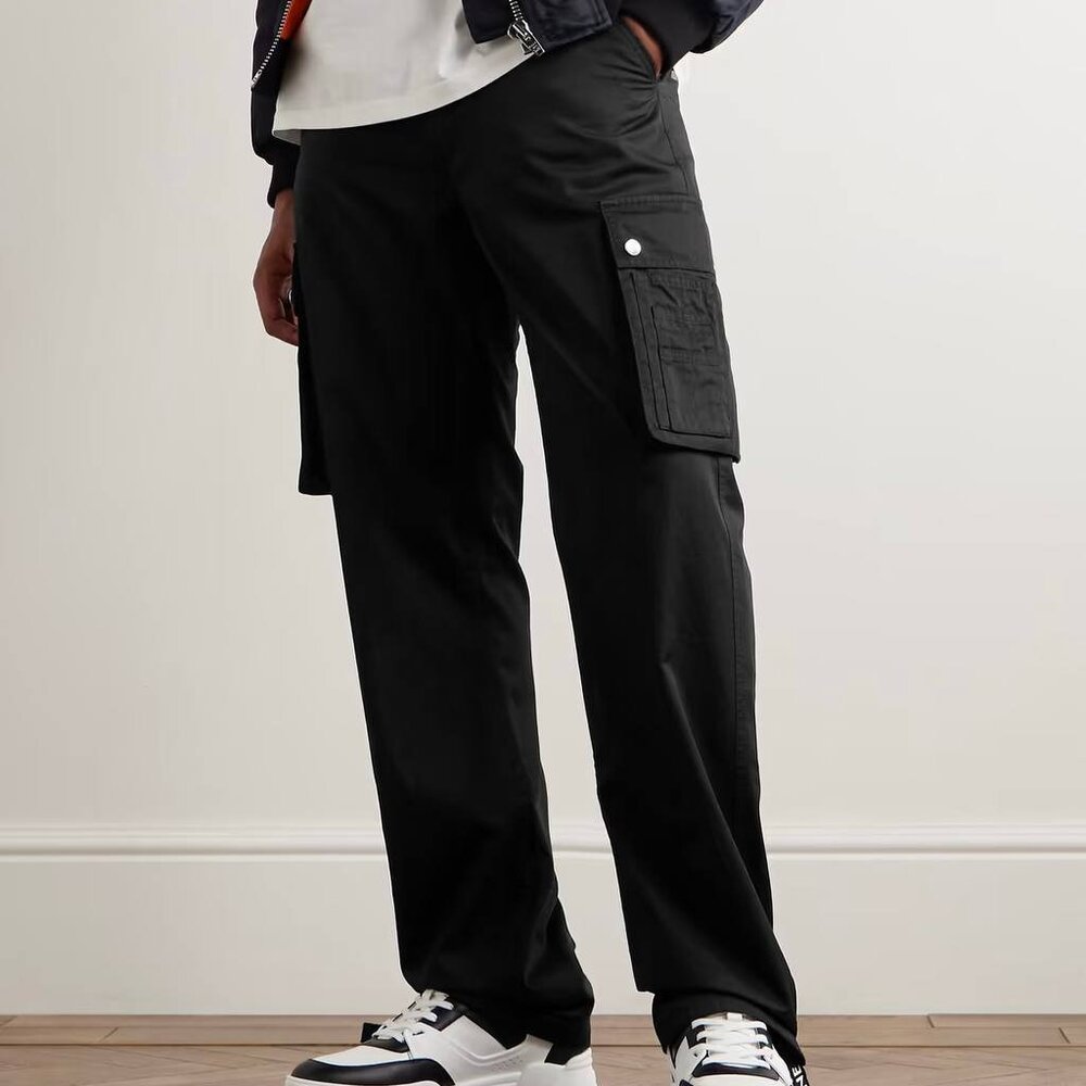 Celine logo straight-leg cargo pants